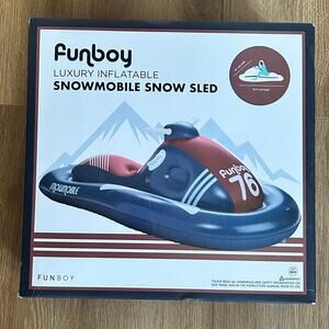 Funboy Luxury Inflatable Snowmobile Sled New in Box